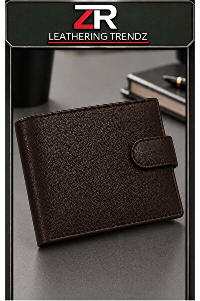 ZRleather محفظة رجالية من الجلد الطبيعي - تصميم نحيف، فتحات متعددة للبطاقات، ...