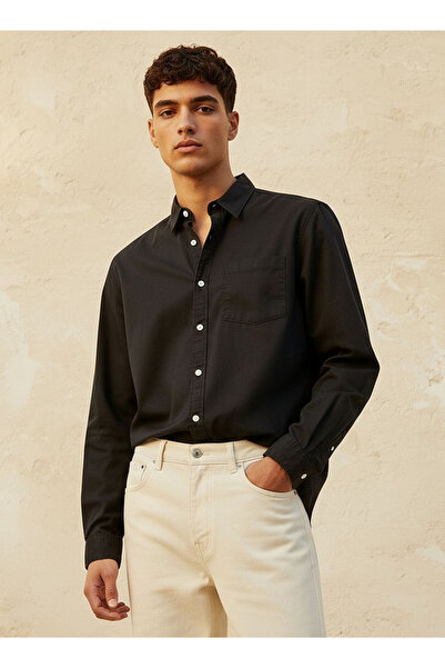 Lee Cooper Regular Fit Collared Long Sleeves Shirt