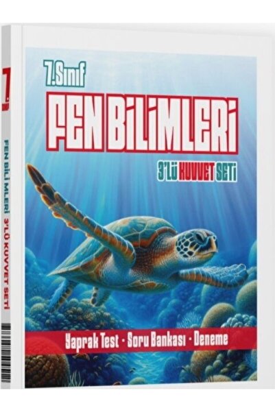Karma Kitaplar 7. Sınıf Fen Bilimleri 3 lü Kuvvet Serisi Seti (Eski Müfredat)