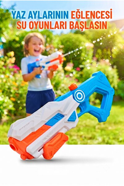 Tıfıl Toys Dev Boy 62 cm Su Tabancası - 1000 ml Su Haznesi ile Yazın En Eğlen...
