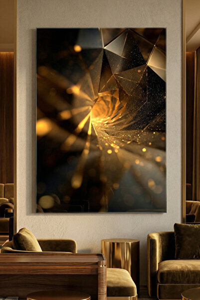 ARTAGE Glass Table Wall Decoration (Unbreakable) - Home Office Decorative Ite...