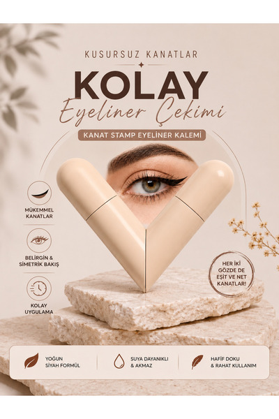 Genel Markalar Eyeliner Stamp - Çift taraflı eyeliner