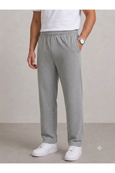 PROJECT 86 Men's Summer Linen Blend Relaxed Fit Baggy Trousers