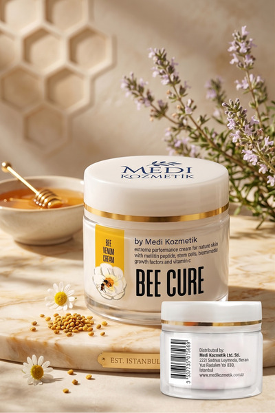 Medi Kozmetik Bee Cure Arı Zehri Özlü Vücut Bakım Kremi 100 ml Yoğun Nemlendi...