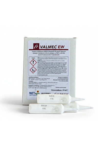 NO BRAND Acaricid Insecticid Valmec EW 1,8% Abamectin – Mușcă Minieră, Păianj...