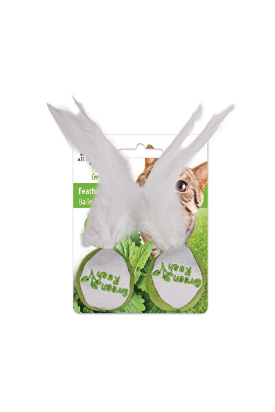 Afp Aconcept Green Rush - Plush Furry Ball Toy (04642) 2 Pack