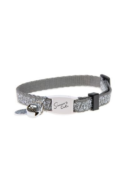 Karlie طوق قطط ACONCEPT Simon S مقاس 30 سم × (10028) 10 مم رمادي