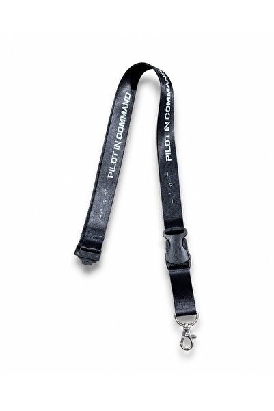 CREWTURK Lanyard "Pilot in Command Starry" Black
