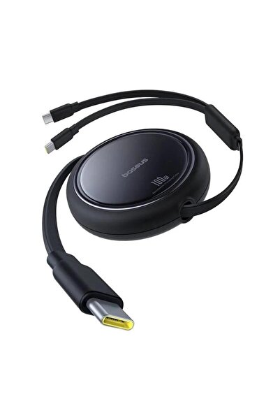 Baseus Bright Mirror 2-in-1 USB-C to USB-C Cable 100W 1m Black