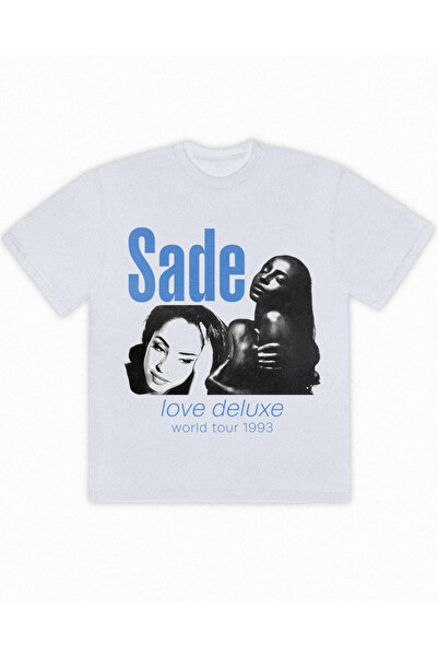 Grafftee Clothing Μπλουζάκι Sade Love Deluxe με στάμπα, Unisex, Oversize