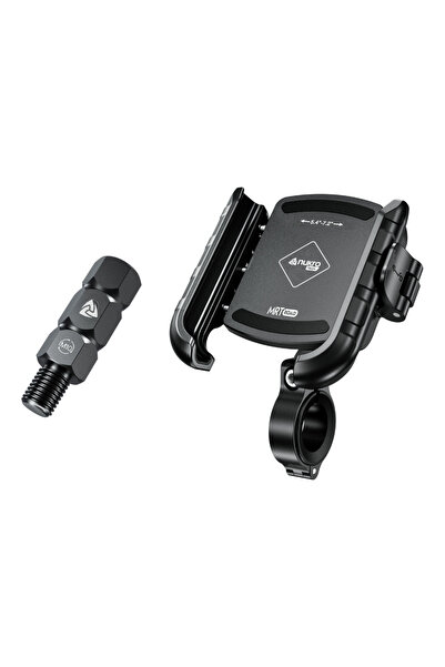 Nukrotech Honda Forza 250 / 750 MRT Road Titreşim Modüllü Telefon Tutucu + Ayna Dibi Bağlantı Kiti Seti