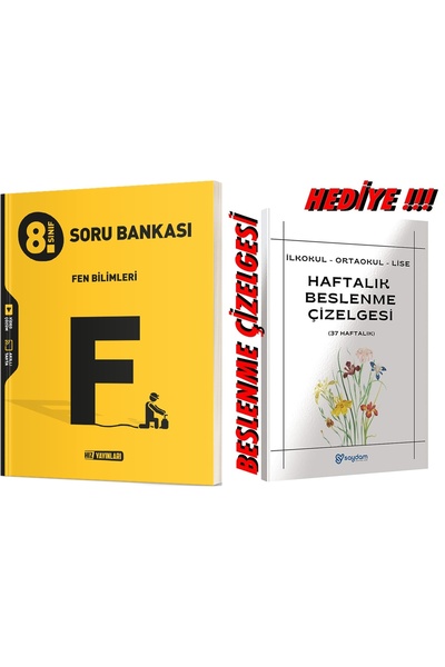 8.SINIF LGS 2027 MÜFREDAT FEN BİLİMLERİ SORU BANKASI VİDEO ÇÖZÜMLÜ