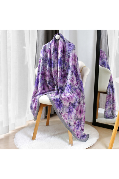 OttomanSilk شال كراش منقوش