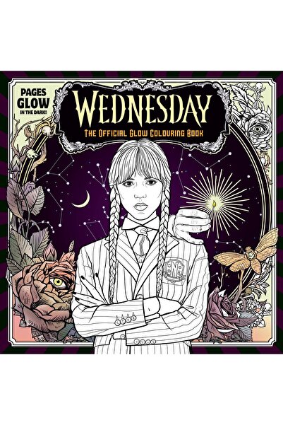PENGUİN Wednesday: Official Glow Colouring Book