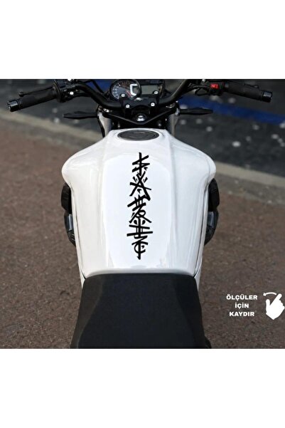 KAPLAMA MERKEZİ Motorsiklet deposu üstü sticker