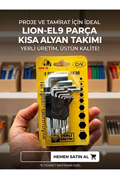 Genel Markalar 9 PARÇA KISA ALYAN TAKIMI