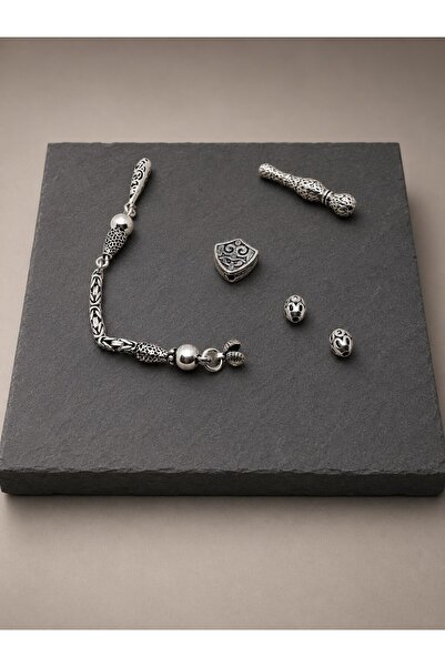 Yasamtohumu Silver Prayer Beads Making Set 925 Sterling/Silver (62500)