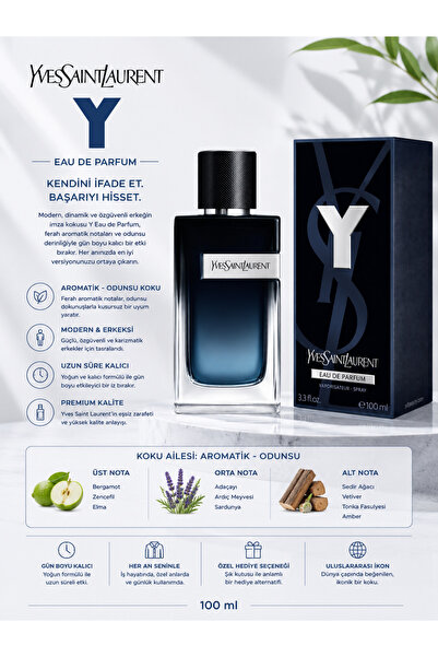 Yves Saint Laurent Y - Eau de Parfum 200 ml