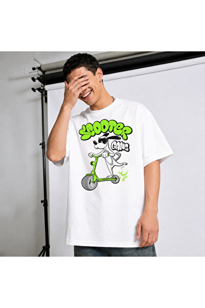 Ingift Tricou Unisex Oversize Personalizat Cartoon Street Wear Collection, 10...