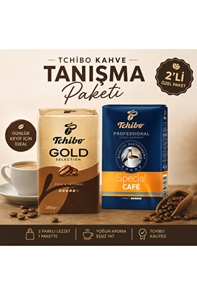 Tchibo Filtre Kahve Tanışma Paketi Gold Selection 250 gr Special 250 gr 1'er ...