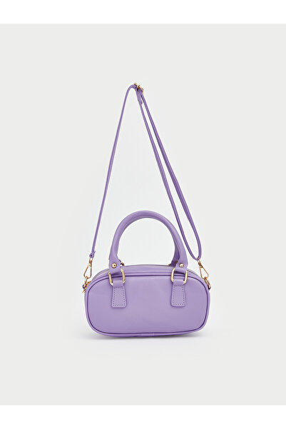 LC Waikiki New Season Lilac Leather Look Women's Shoulder Bag by Güli̇s Gi̇yi̇m