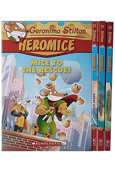 Jarir Bookstore Geronimo Stilton Heromice Slipcase