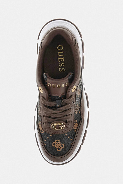 Guess Berrett2 Brown Women's Sneaker Flfbrtpel12
