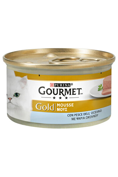 Gourmet Gold ΓΑΤΟΤΡΟΦΗ 85gr - (ΨΑΡΙΑ ΩΚΕΑΝΟΥ) (MOUSSE)