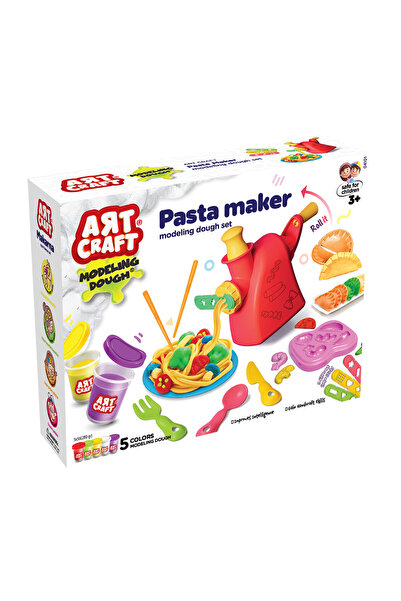 Art Craft Makarna Oyun Hamur Set 280 gr / Pasta Maker Modeling Dough Set 280 gr