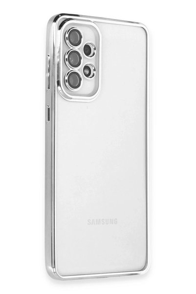 New Face Aconcept Galaxy A53 5g Case with Lens Silicone (142219) - Silver