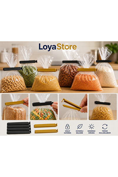 IKEA LOYA STORE BEVARA PAKET MANDAL KLİPSİ 6 ADET