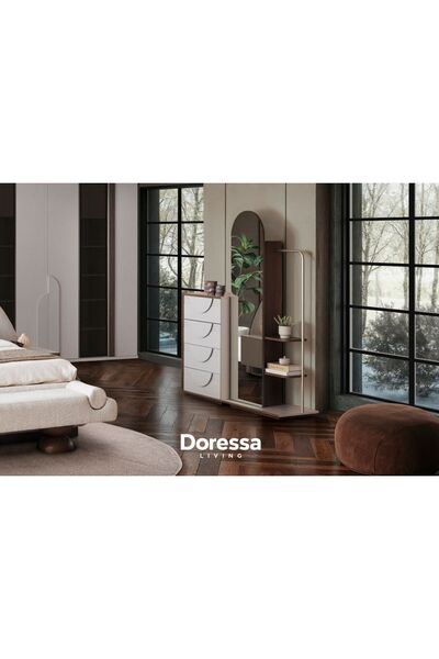 Doressa Living Estera Aynalı Çamaşırlık