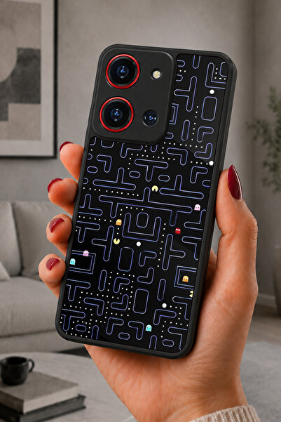 Reeder S19 Max Pro S 108MP / ZOOM Uyumlu Pacman Desenli Kamera Korumalı Darbe...