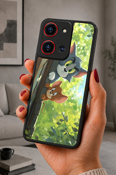 Reeder S19 Max Pro S 108MP / ZOOM Uyumlu Jerry Desenli Kamera Korumalı Darbel...