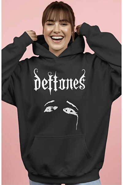 SEVBANO Deftones Rock Metal Music Band Back Printed Unisex Oversize Premium H...