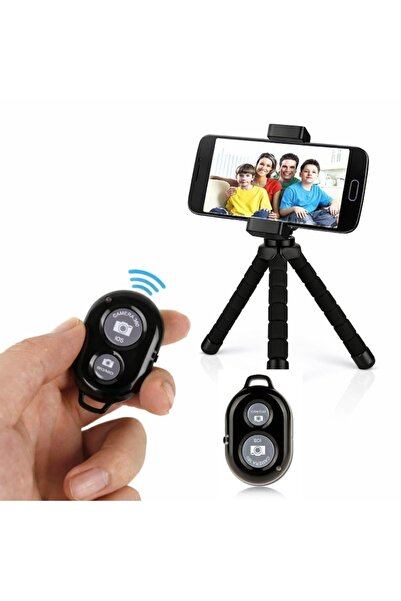 Velaris Telecomandă wireless pentru selfie, compatibilă cu smartphone-uri iOS...