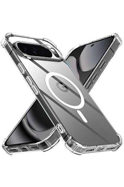 Techsuit Husă pentru Google Pixel 10 Pro XL, Antișoc, din Silicon Transparent...