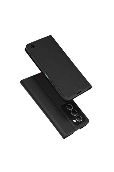 Techsuit Husă pentru Xiaomi Redmi 15 5G, Magskin Book, negru - negru
