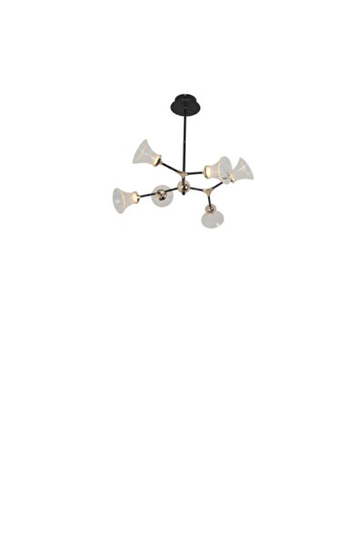 Siera Flora Chandelier Black + Copper Two Colors Lighting 909