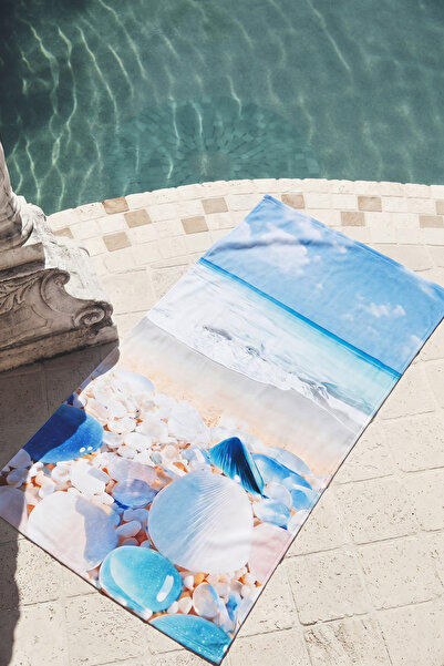 XJIM 100% Cotton Digital Printed Beach Towel (75X150)