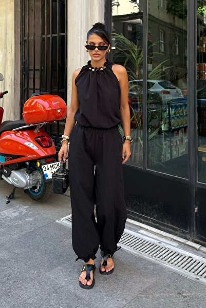 BEJNA Seturi bluză și pantaloni - Negru - Regular