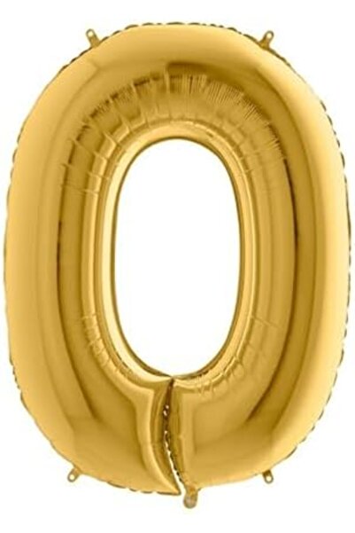 Yıldızan Albemo Foil 0 Number Balloon 888483