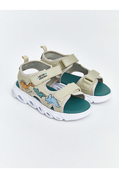 LC Waikiki Dinosaur Printed Boys' Sandals