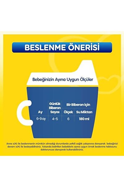 Yıldızan ألبيمو 2 حليب المتابعة 800 جرام 6-9 أشهر 888483