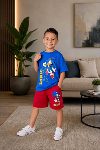 Erkek Çocuk Alt Üst Sonic Takım