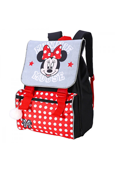 disney minnie ghiozdan, geantă cu Pompon, 42 cm