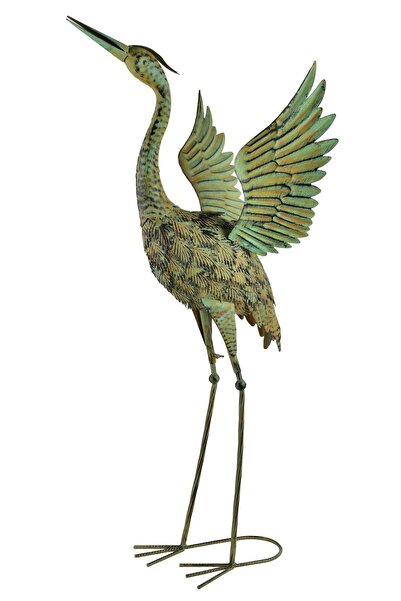 MONDEX figurină metal Cedric 45.5x38x95cm verde 1 buc.