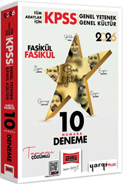 Yargı Yayınları 2026 KPSS Tüm Adaylar İçin GK GY Tüm Dersler Fasikül Fasikül ...