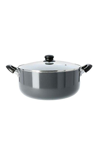 DELCASA Non-Stick Aluminum Casserole Grey 32cm