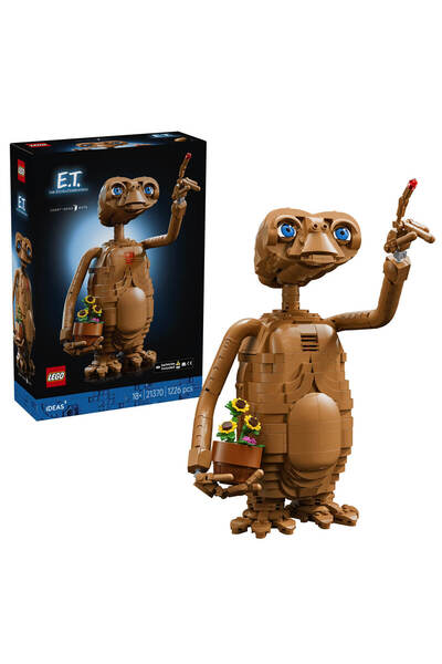 LEGO أفكار إي تي the Extra-Terrestrial 21370 - مجموعة تشكيل شخصيات فضائية زخر...